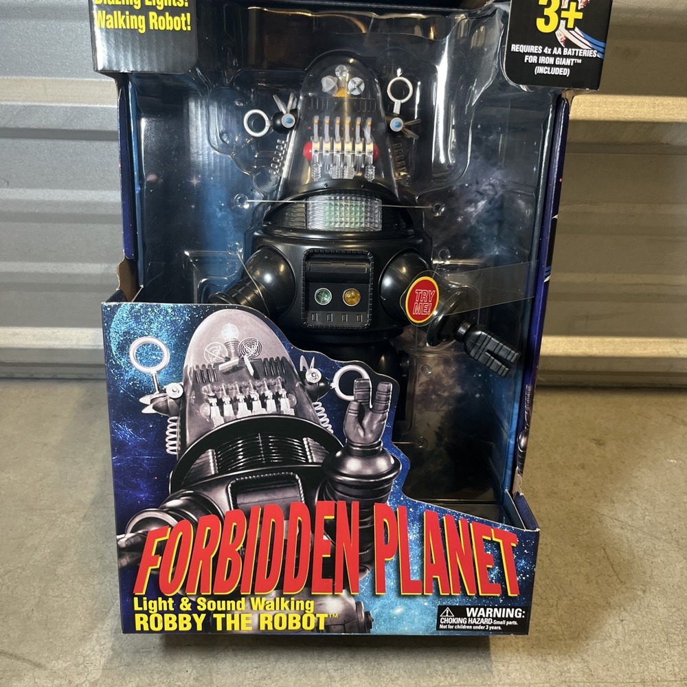 Forbidden Planet Robby the Robot Light & Sound Walking Toy Walmart Exclusive